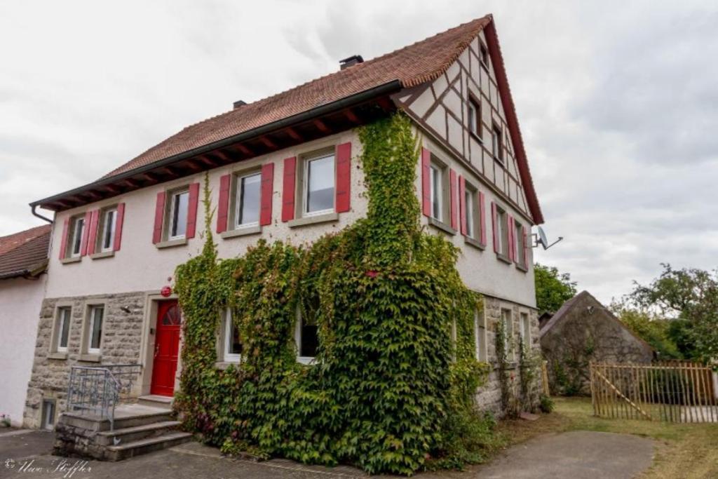 Ferienhaus Rote Sau Herrentierbach ภายนอก รูปภาพ